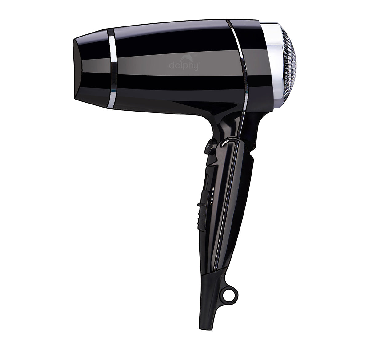 Foldable Hair Dryer 1875W - Black