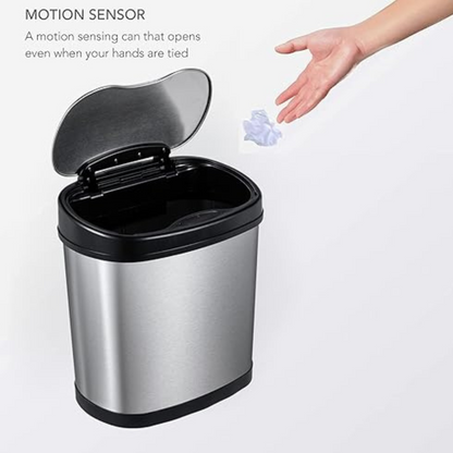 Automatic High Tech Stainless Steel Trash Bins- 42L