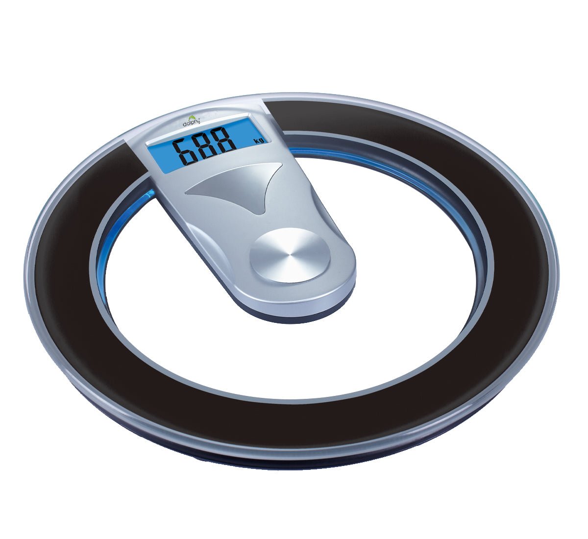 Transparent Display Digital Weight Scale