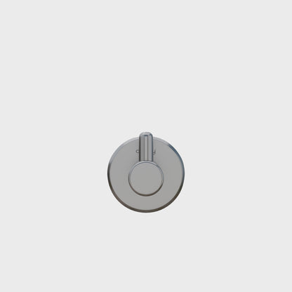 Single Robe Hook - Concealed Fix Brushed Finish