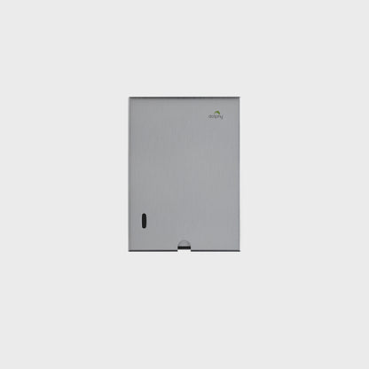 Silver Slimline Paper Towel Dispenser