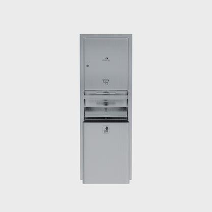 2-in-1 Recessed Washroom Panel