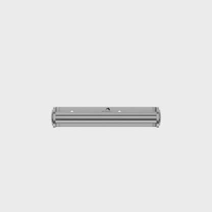 Brushed Aluminium Toilet Roll Holder