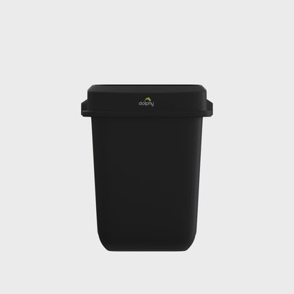 PLAZA Rubbish Bins Black - 32L