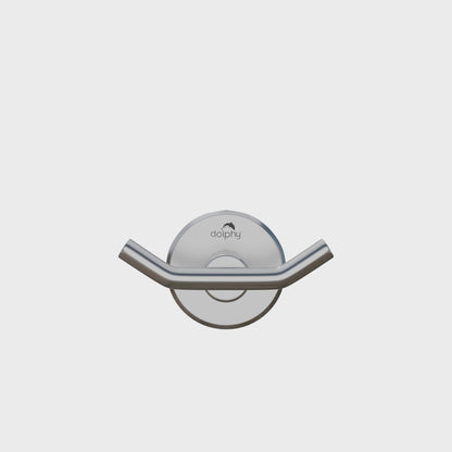 Double Robe Hook Stainless Steel