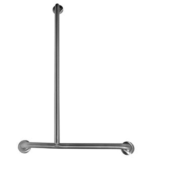 Offset Flush Mount Shower Grab Bar 1100X700mm LH