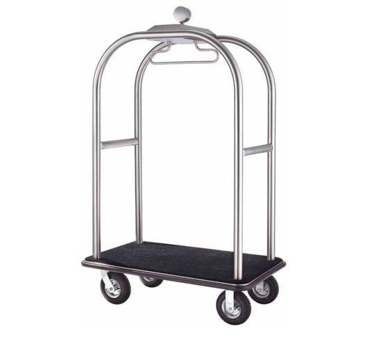 STANDARD Birdcage Stainless Steel Lauggage Cart