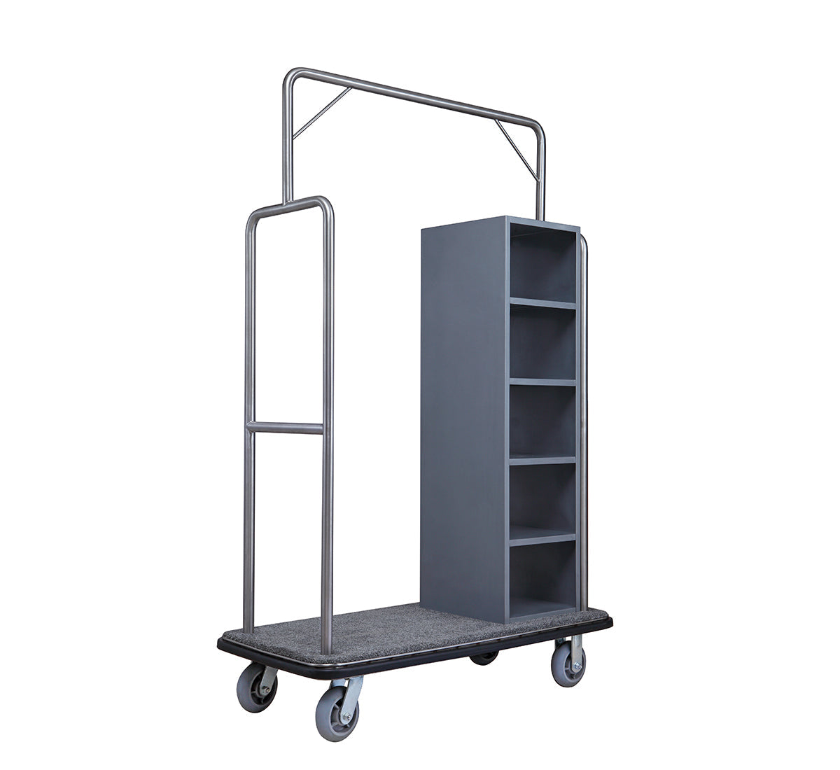 Stainless Steel Cloth/Linen Cart with Shelfs